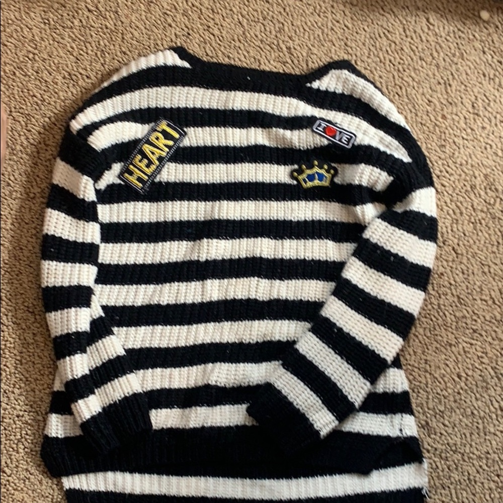 striped sweater